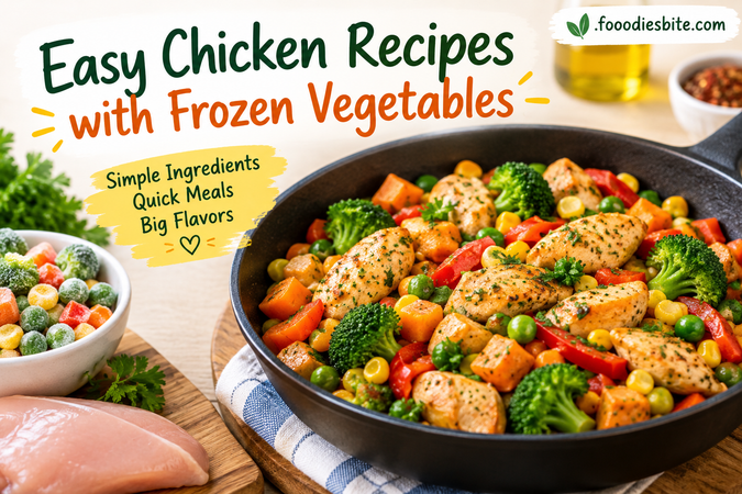 Easy Chicken Recipes With Frozen Vegetables: Simple, Delicious Meals for Busy Days