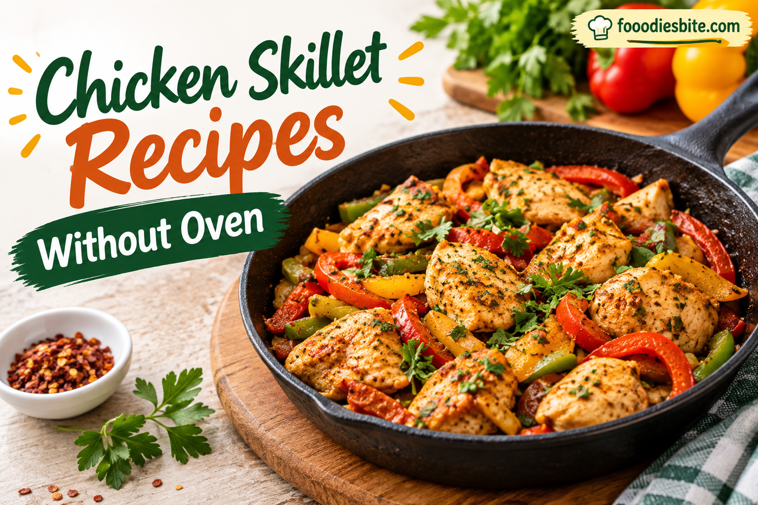 Chicken Skillet Recipes Without Oven: Easy, Delicious One-Pan Meals