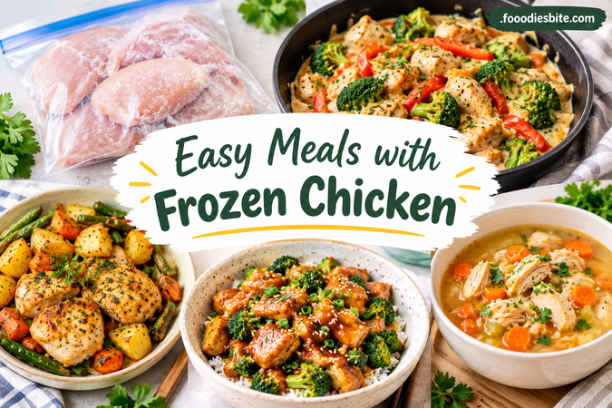 Easy Meals With Frozen Chicken: Simple, Delicious Dinner Ideas for Busy Days